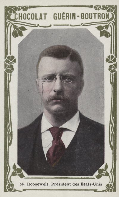 Roosevelt, USAs president (farget bilde) av French School