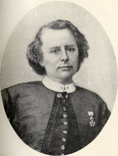 Rosa Bonheur (1822-99) illustrasjon fra 'Little Journeys to the Homes of Famous Women', publisert 1897 av French School