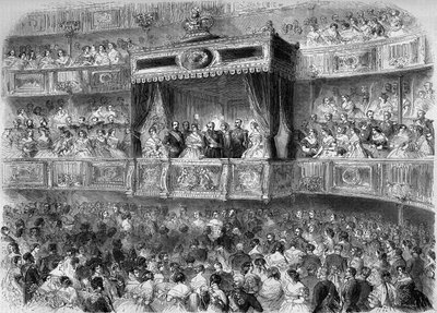 Royal Lodge på Gala Show of Stuttgart Palace (Tyskland) av French School