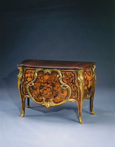 Royal Louis XV commode, ca. 1757 av French School