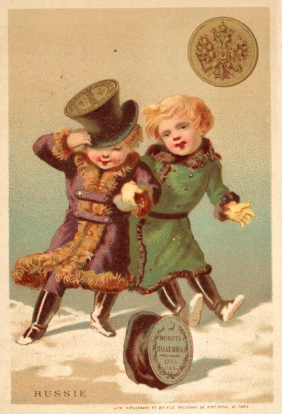 Russland (chromolitho) av French School
