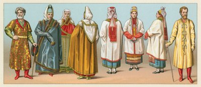 Russland kostyme av French School