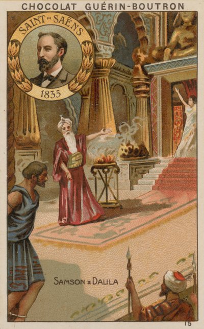 Saint-Saens, Samson og Delila av French School