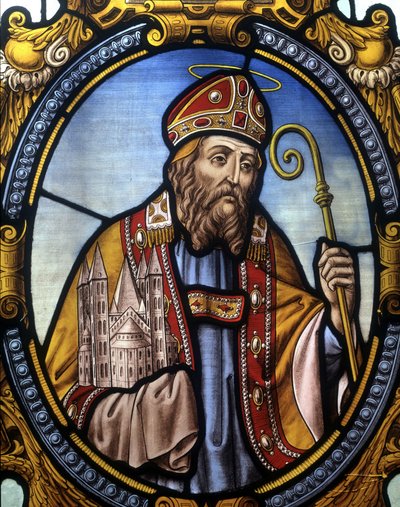 Saint Elefthera. Biskop av Tournai av French School