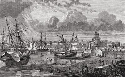 Saint Malo på 1700-tallet, fra 