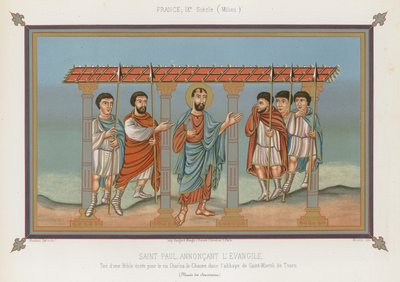 Saint Paul kunngjør evangeliet av French School