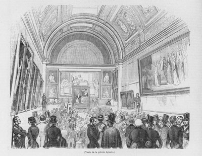 Salg av Aguado-galleriet, 1843 av French School