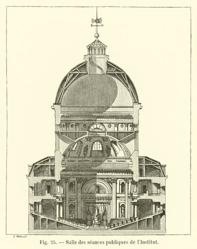 Public Session Hall of Institute av French School