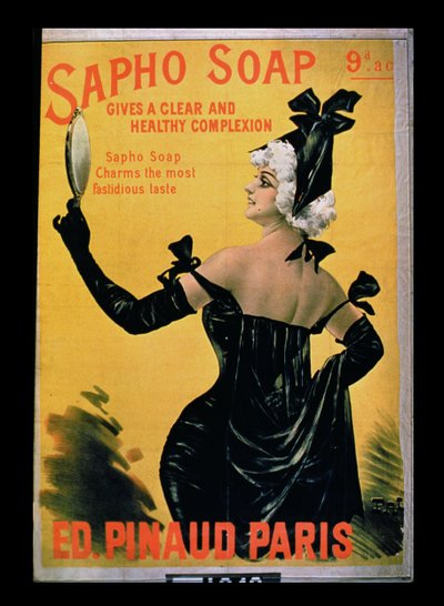 Sapho Soap - Gir en klar og sunn hudfarge, Pinaud Editions, Paris av French School