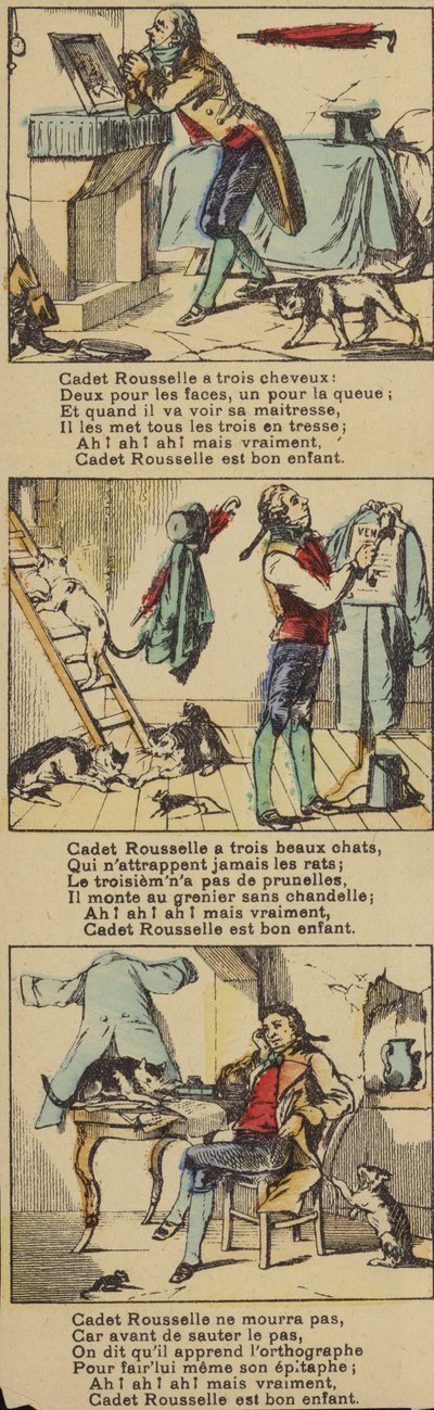 Scener fra Cadet Rousselle av French School