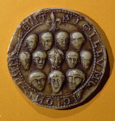 Segl fra rådet til Meulan kommune, 1195 (voks) av French School