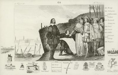 Beleiring av La Rochelle, Frankrike, 1627-1628 av French School