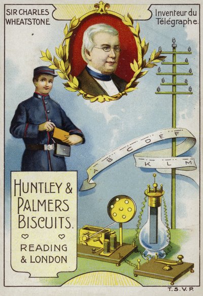 Sir Charles Wheatstone, engelsk vitenskapsmann og oppfinner av French School
