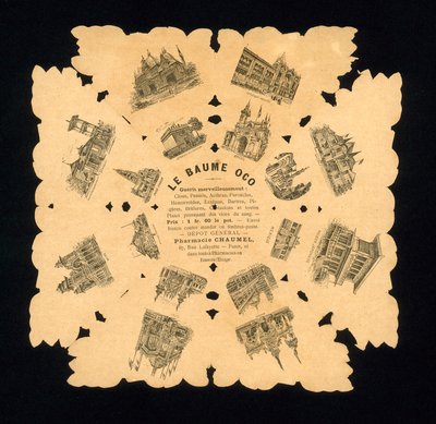 Suvenir fra verdensutstillingen 1889, Paris, Frankrike (litho) av French School