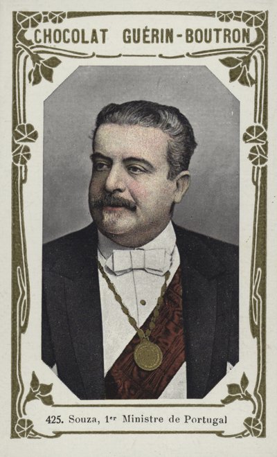 Souza, Portugals statsminister (farget bilde) av French School