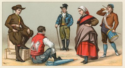 Spania kostyme av French School