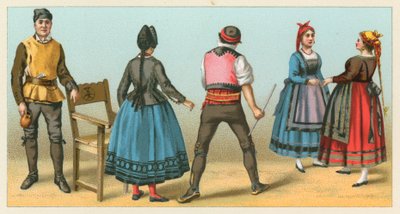 Spania kostyme av French School