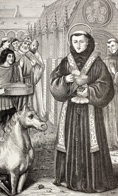 St. Antonius av Padua, fra 
