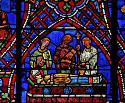 St. Apollinaire: hans begravelse (w36) av French School