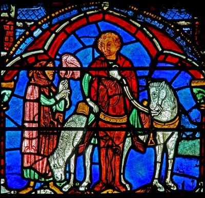 St Cheron-vinduet: hawking? (w15) av French School