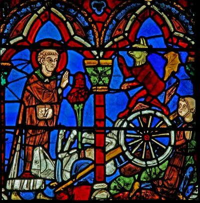 St Cheron-vinduet: helbreder en vognfører såret i en ulykke (w15) av French School