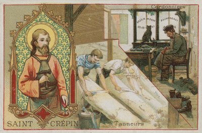 St Crispin, skomakere og garvere av French School