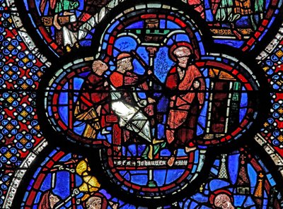 St John-vinduet: innkalt før Aristomades (w48) av French School