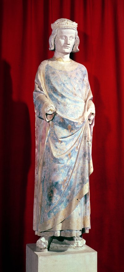 St. Louis (polykrom stein) av French School