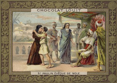 St. Paulinus, biskop av Nola av French School