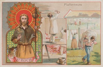 St Roch, plasterere og vaskearbeidere av French School