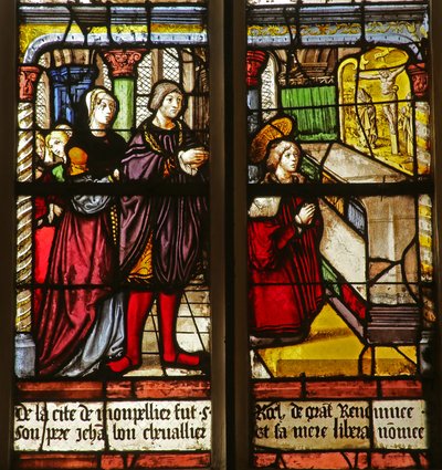 St Roche som et fromt barn av French School