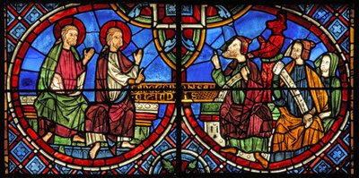 St Simon & St Jude med persiske magikere (w1) av French School