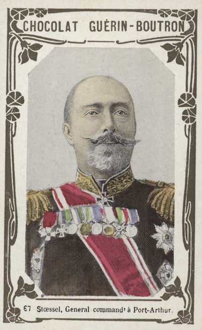 Stoessel, generalkommandant a Port-Arthur (farget bilde) av French School