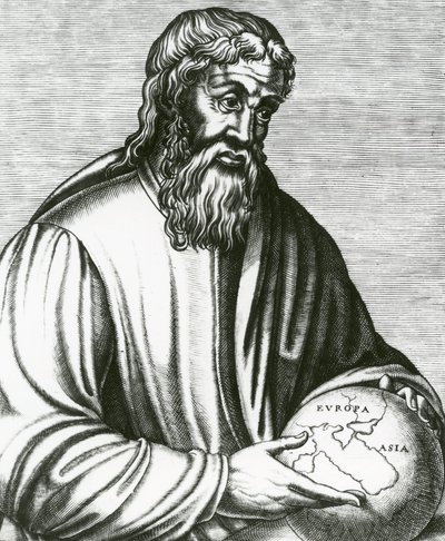 Geografen Strabo, 1500-tallet av French School