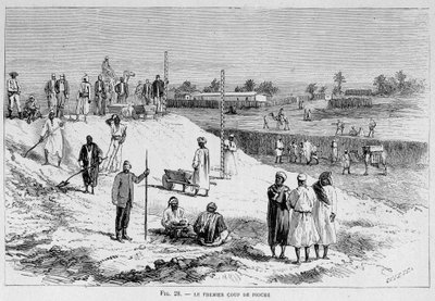 Suez-kanalen: førstevalget. av French School
