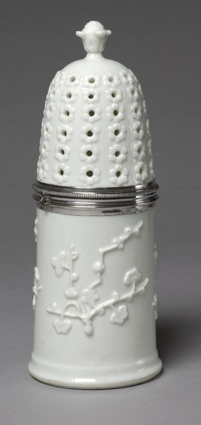 Sukkerstøper, produsent Saint Cloud Porcelain Factory, ca. 1732-1738 av French School