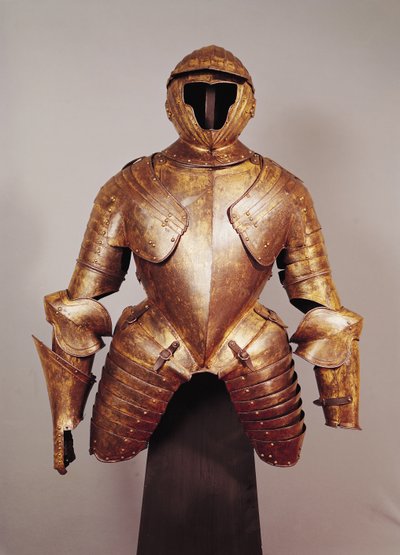 rustning tilhører Charles de Lorraine (1554-1611) 1500-1700-tallet (metall) av French School