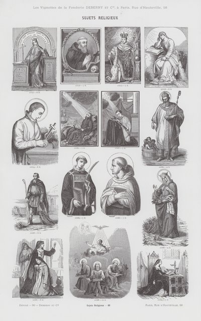 Religiøse emner av French School