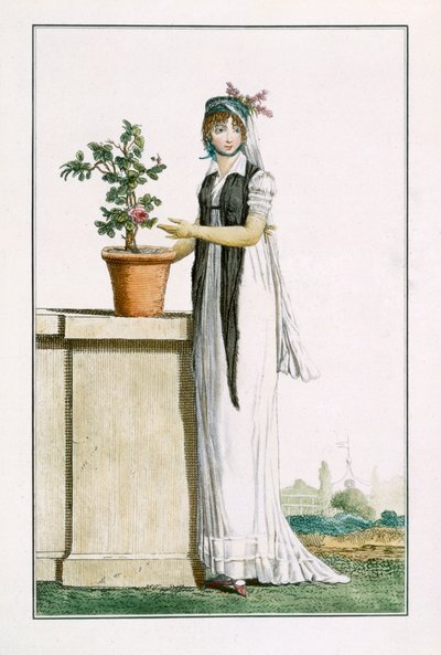 Sommerkjole av French School