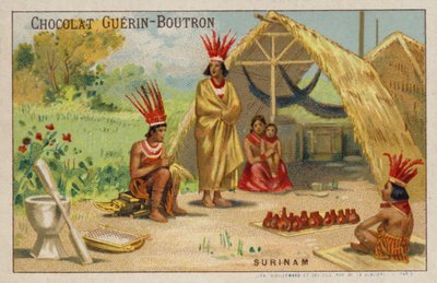 Surinam (chromolitho) av French School