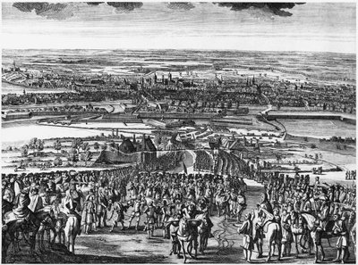 Overgivelse av byen og citadellet i Gent, 1678 av French School