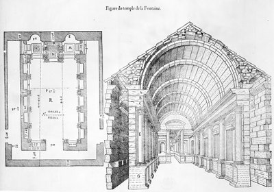 Temple of the Fountain, illustrasjon fra Discours historial de l