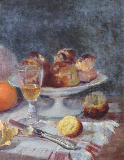 Ettermiddagsmaten med briocher av French School