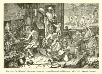 Alkymistens laboratorium (gravering) av French School