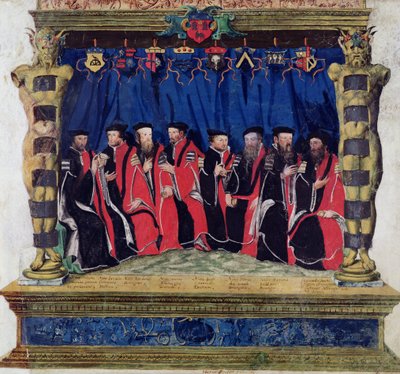Aldermen of Toulouse, 1554-55 av French School