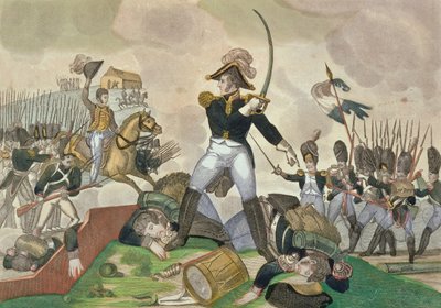 Slaget ved Waterloo, 18. juni 1815 av French School