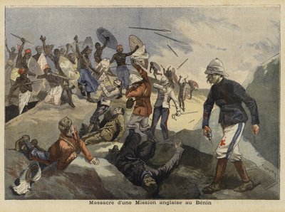 Massakren i Benin, 4. januar 1897 av French School