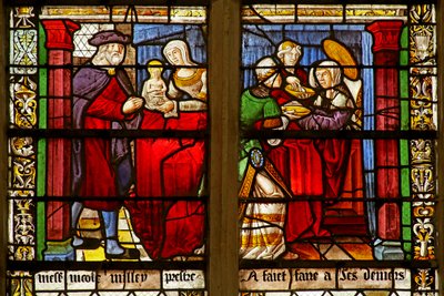 Jomfru Marias fødsel av French School