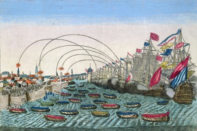 The Capture of Havana av engelskmennene i 1762 (se også 110458) av French School