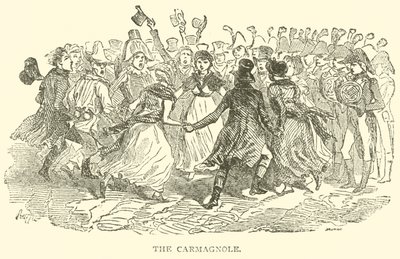 The Carmagnole (gravering) av French School